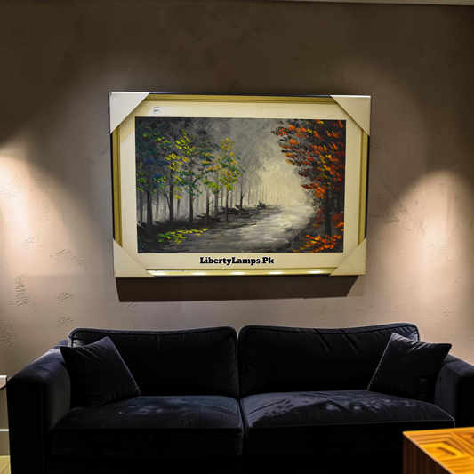 Serene Landscape – Handcrafted Fine Art Oil Painting on Canvas