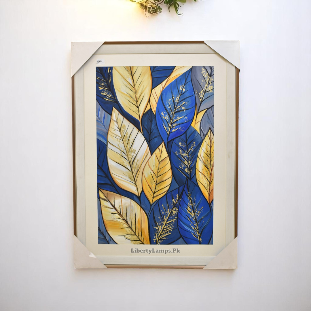 ✨ Gilded Abstraction – Modern Oil Painting on Gold Leaf (Single)