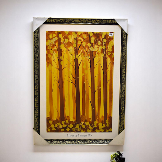 🌄 Tranquil Horizons – Landscape Oil Painting on Canvas (Single) 🌄