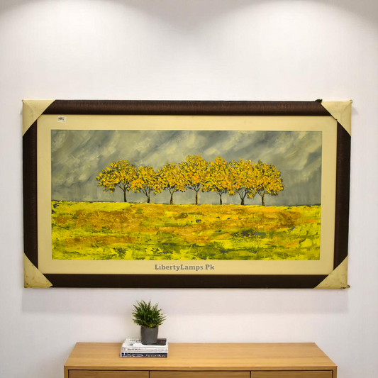 🌸 Blossom Radiance – Floral Oil Painting on Canvas (Single)