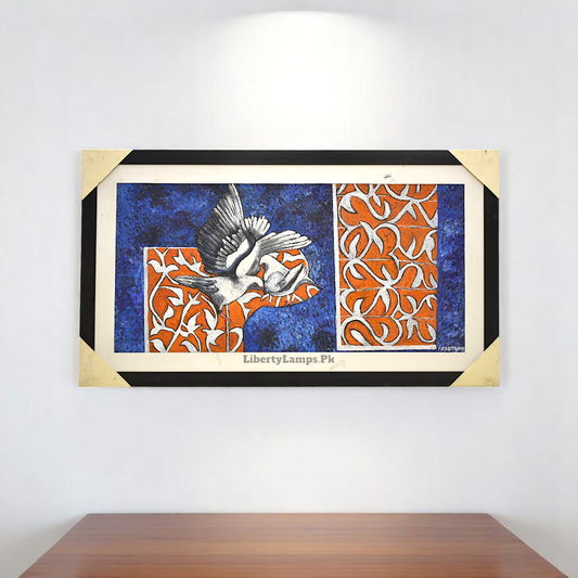 🕊️ Flight Harmony – Birds Oil Painting (Single)
