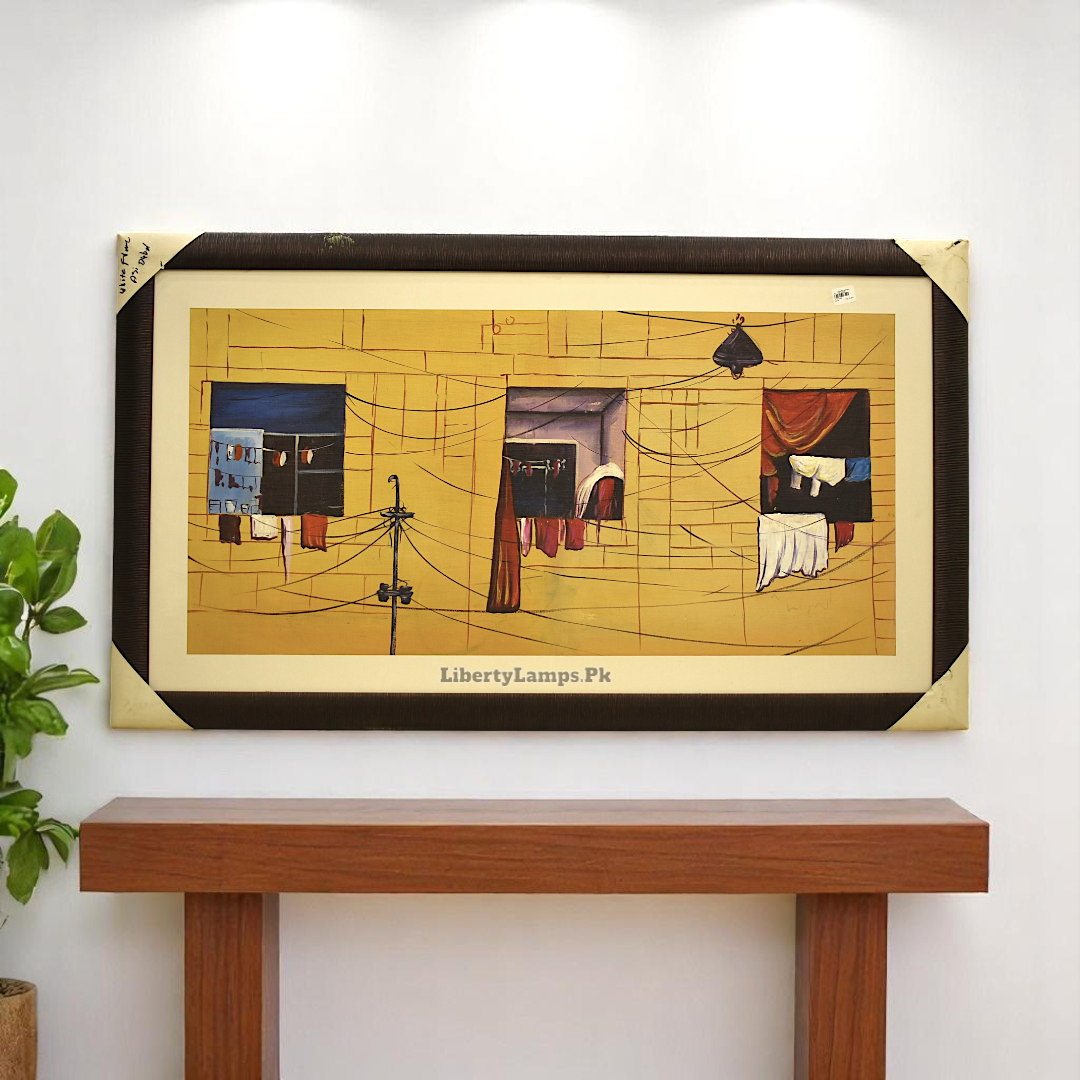 🎨 Mystic Abstraction – Oil Painting (Single)