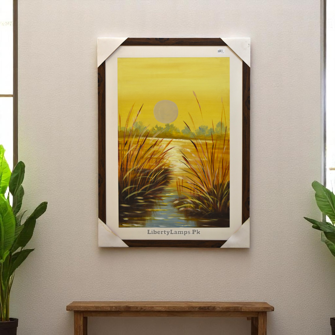 Eclipse Drift – Abstract Oil Painting (Single)