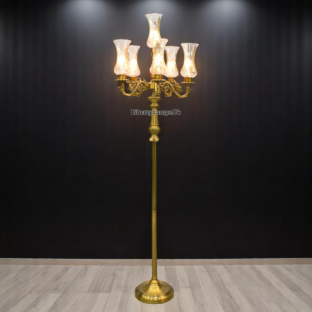 🌟 Irani Lala 5 Chimney Floor Lamp – 68 Inch (Single)