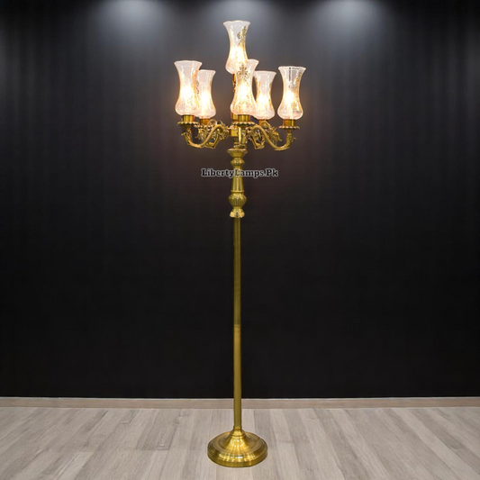 🌟 Irani Lala 5 Chimney Floor Lamp – 68 Inch (Single)