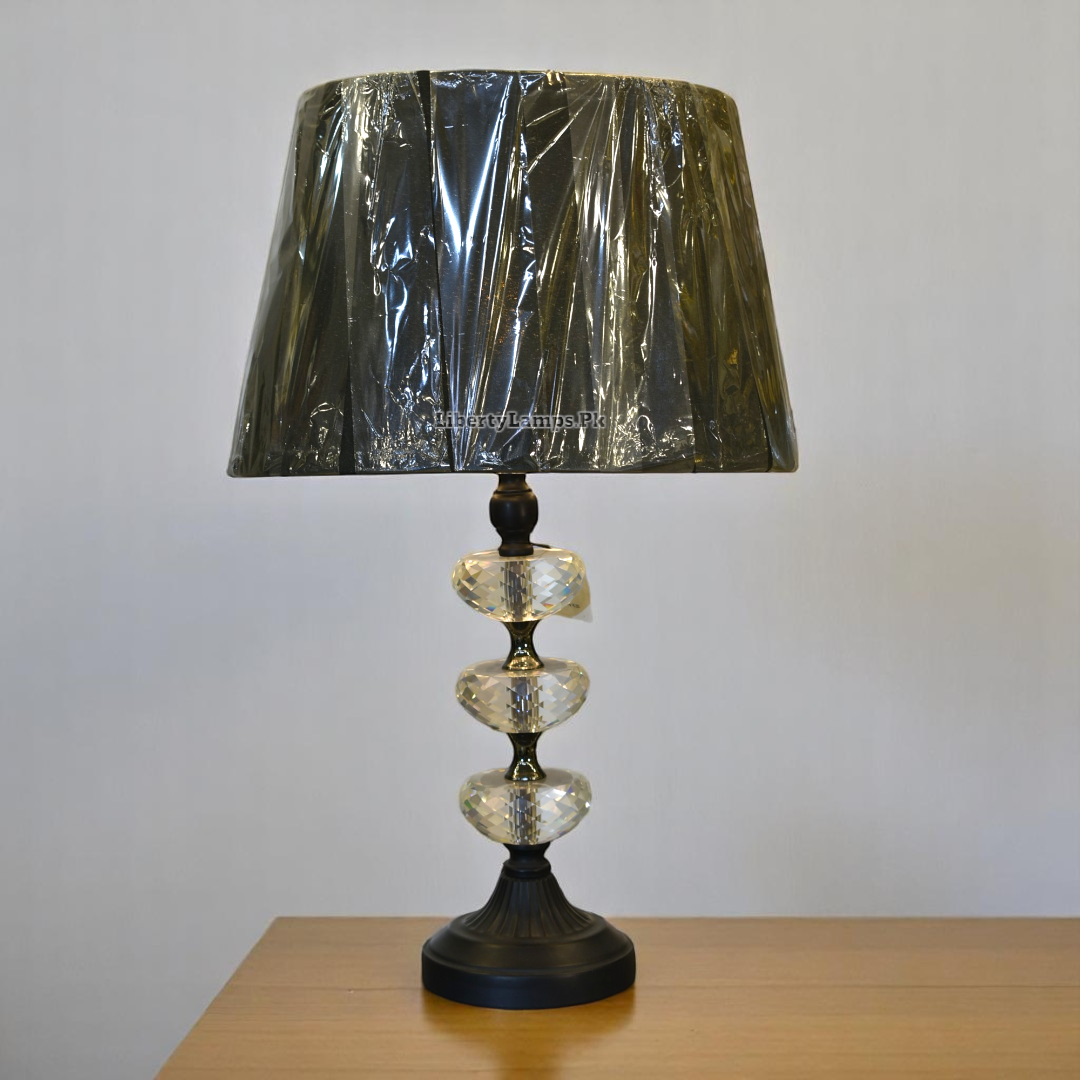 ✨ Crystal Charm Table Lamp – 31 Inch (Pair)