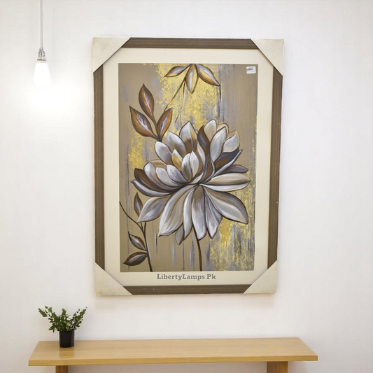 🌷 Petals of Elegance – Floral Oil Painting