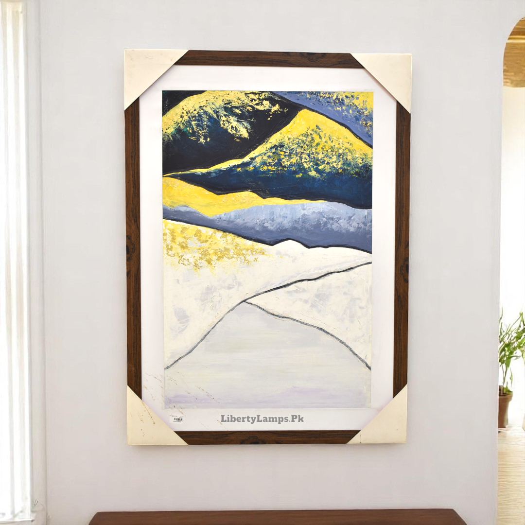 🎨 Whispered Strokes – Abstract Oil Painting