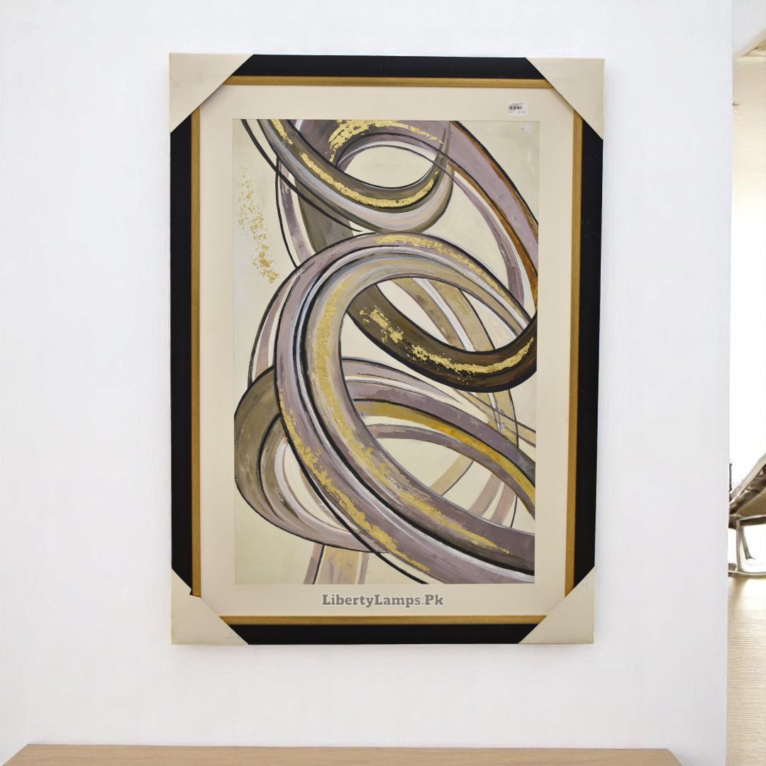 🎨 Silent Motion – Abstract Oil Painting