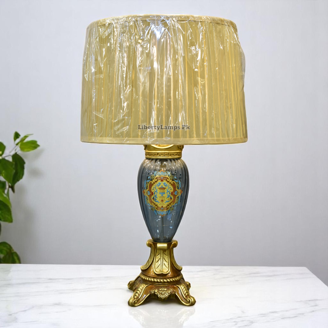 Turkish Glass Mosaic Floor Lamp (Pair)