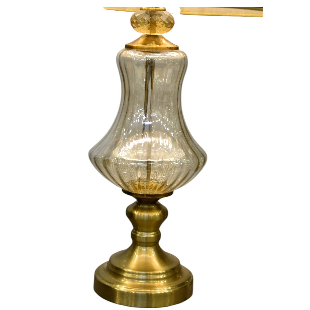 Crystal Crest – Glass Table Lamp (Pair)