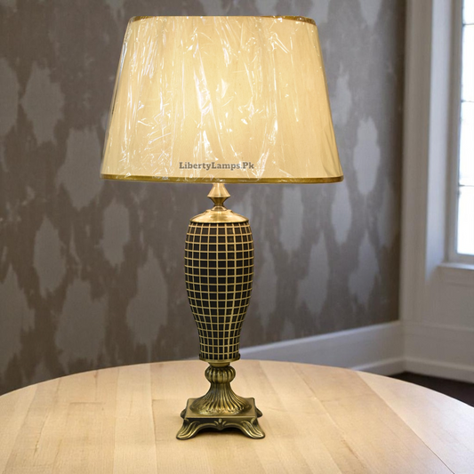 Porcelain Elegance Lamp (Pair) – 30 Inch