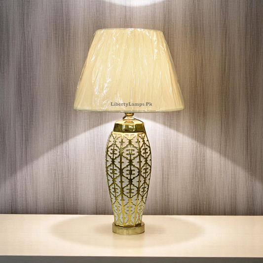 Porcelain Lamp – Beautiful Design (Pair)