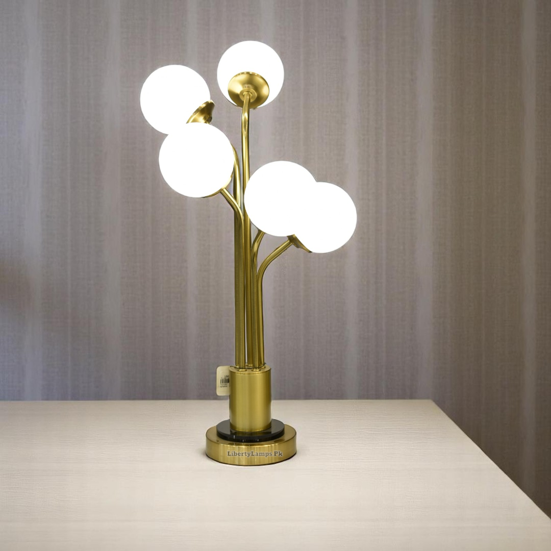 Moonlight Aura Porcelain Table Lamp (Single) – Celestial Charm