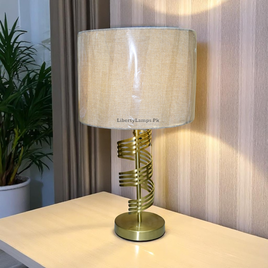 Titan Crest Metal Table Lamp (Pair) – Bold Shine, Timeless Appeal