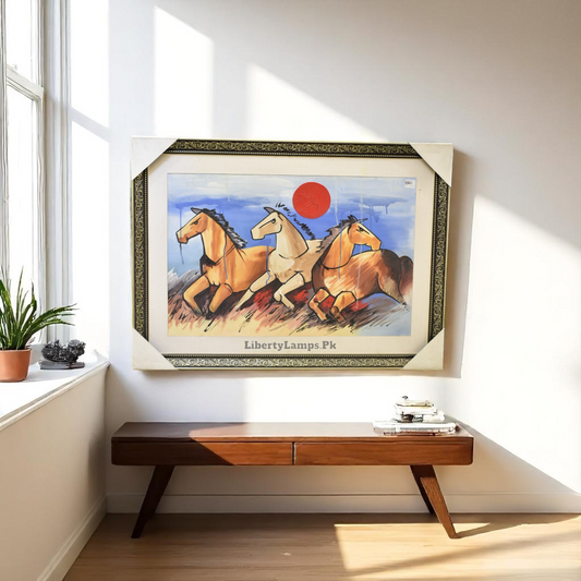 Wild Spirit – Horse Oil Painting on Canvas (24x36 Inch)