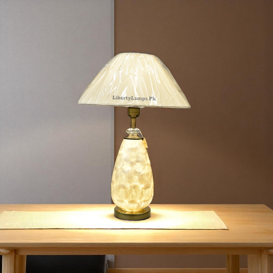 Opal Shine Mother of Pearl Table Lamp (Single) – Premium Luxe Accent