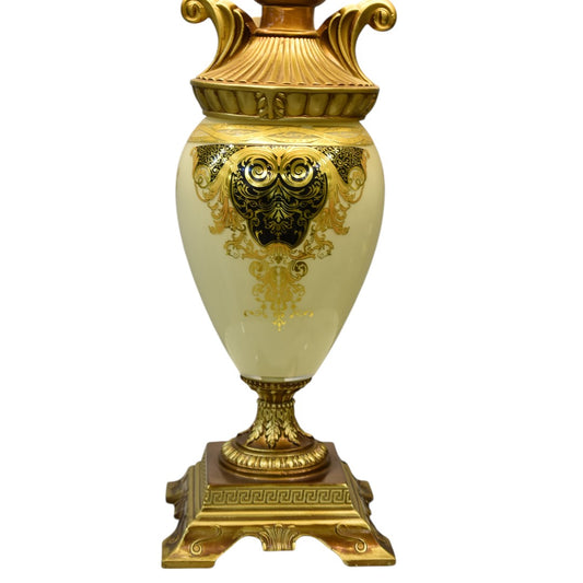 Sultan Glow Turkish Ceramic Table Lamp (Single) – Handcrafted Heritage Elegance