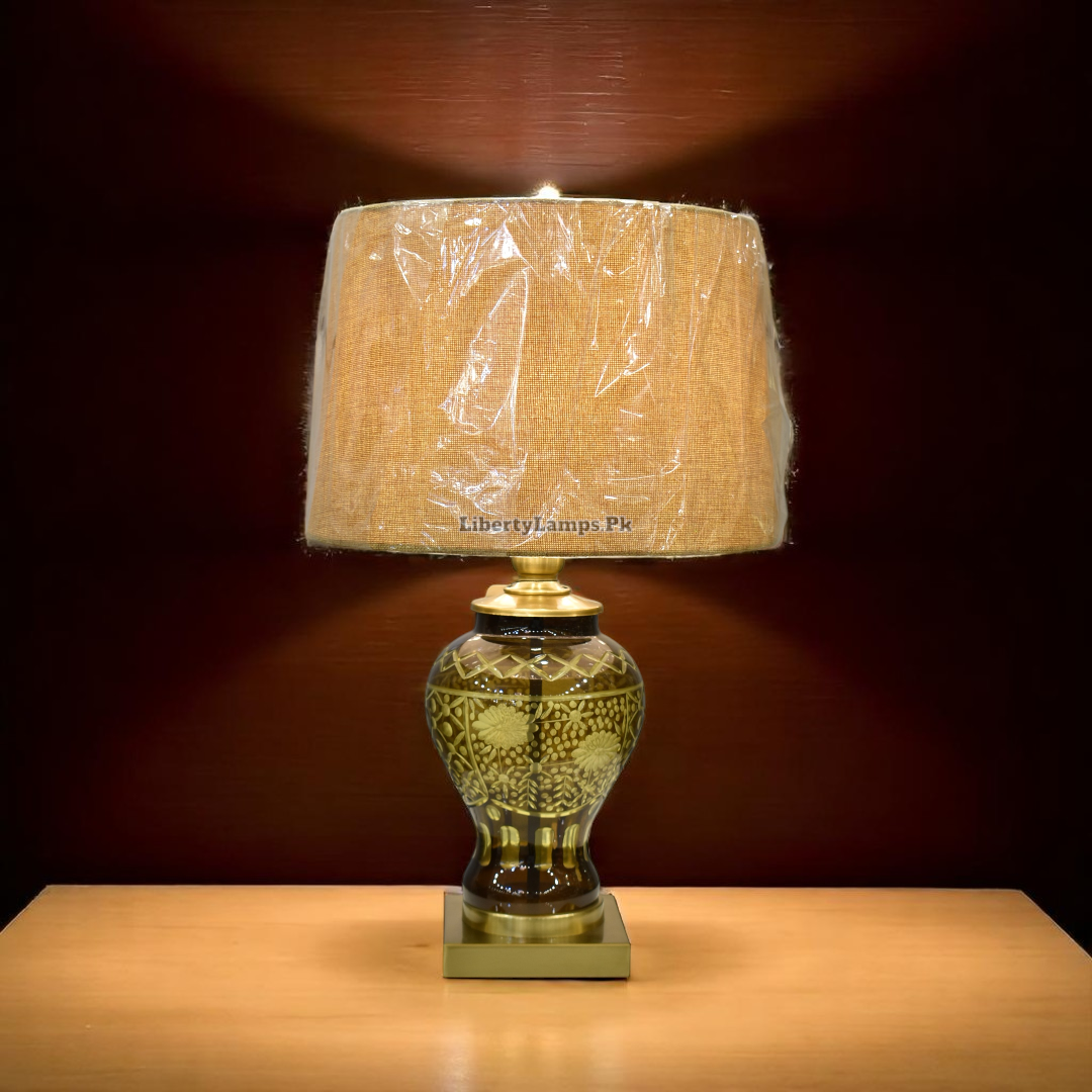 Luminous Drift – Glass Table Lamp Pair