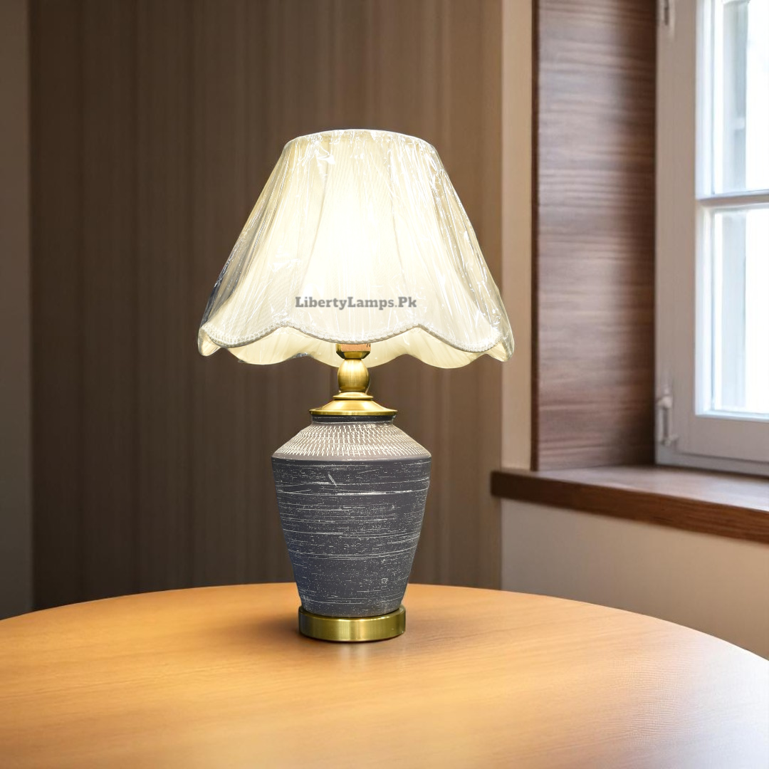 Clay Charm – Terracotta Table Lamp (Pair)
