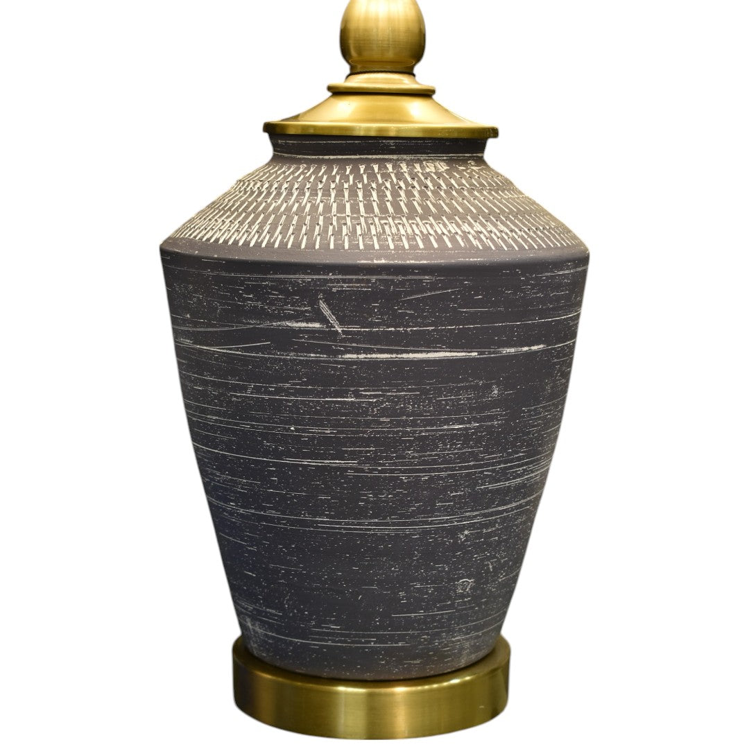Clay Charm – Terracotta Table Lamp (Pair)