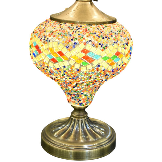 Sultan’s Radiance – Turkish Double Light Table Lamp (Pair)