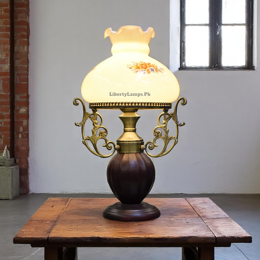 Persian Flame – Irani Royal Chimni Table Lamp (Single)