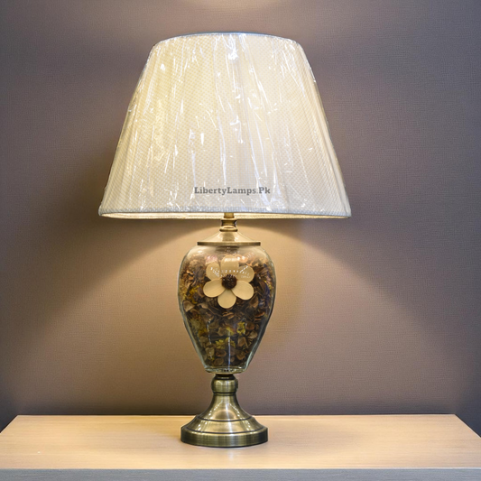 Aroma Glow – Glass Potpourri Table Lamp (Pair)