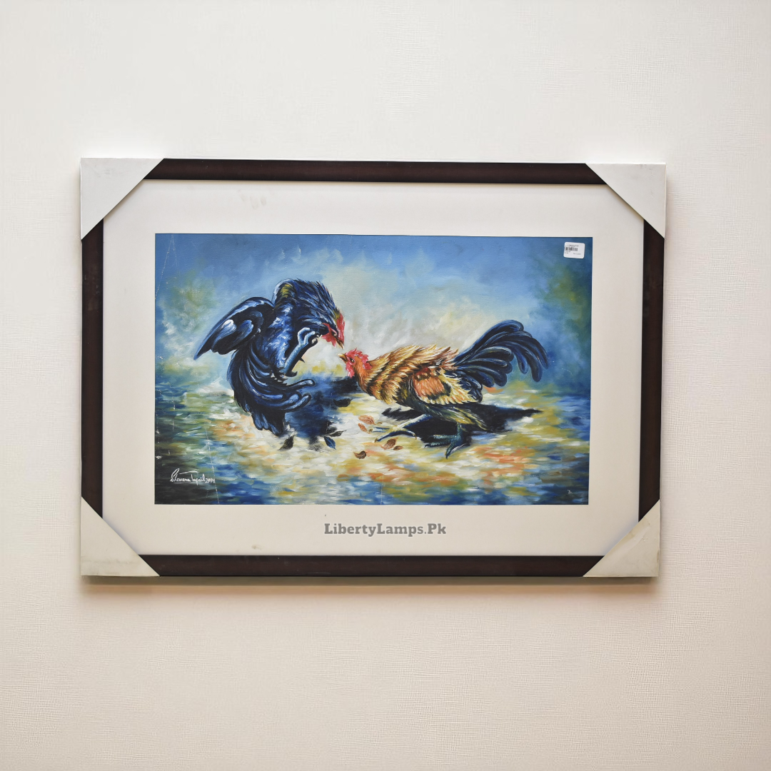 Abstract Oil Painting on Canvas (Single)