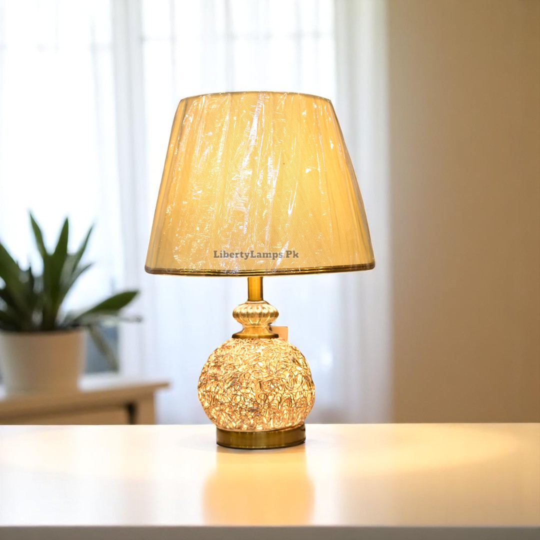 Twilight Mesh – Double Light Metal Wire Table Lamp (Pair)