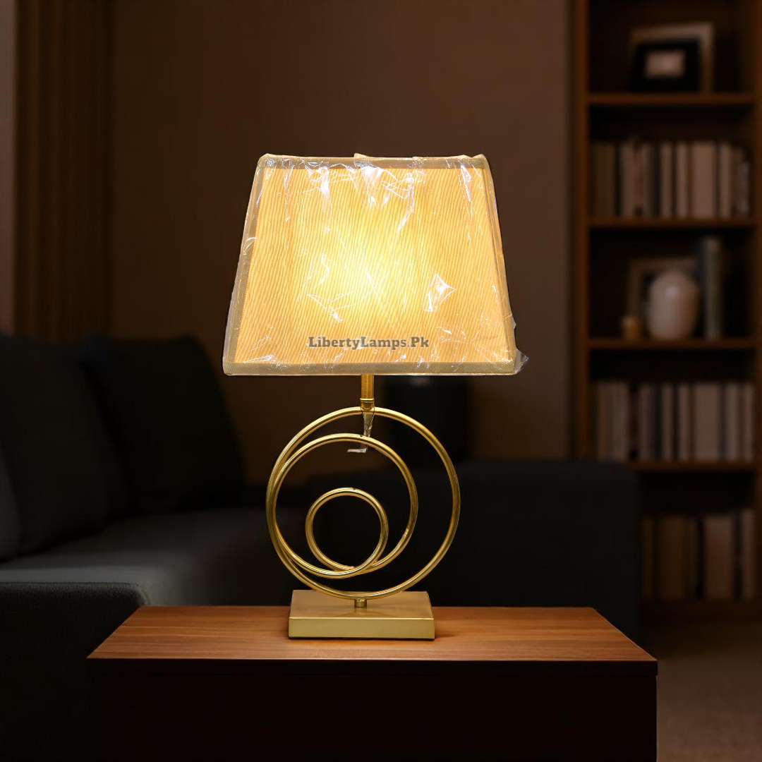 Modern Edge – Metal Table Lamp (Pair)