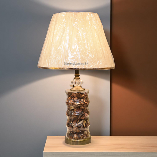 Fragrant Glow – Potpourri Glass Table Lamp (Pair)