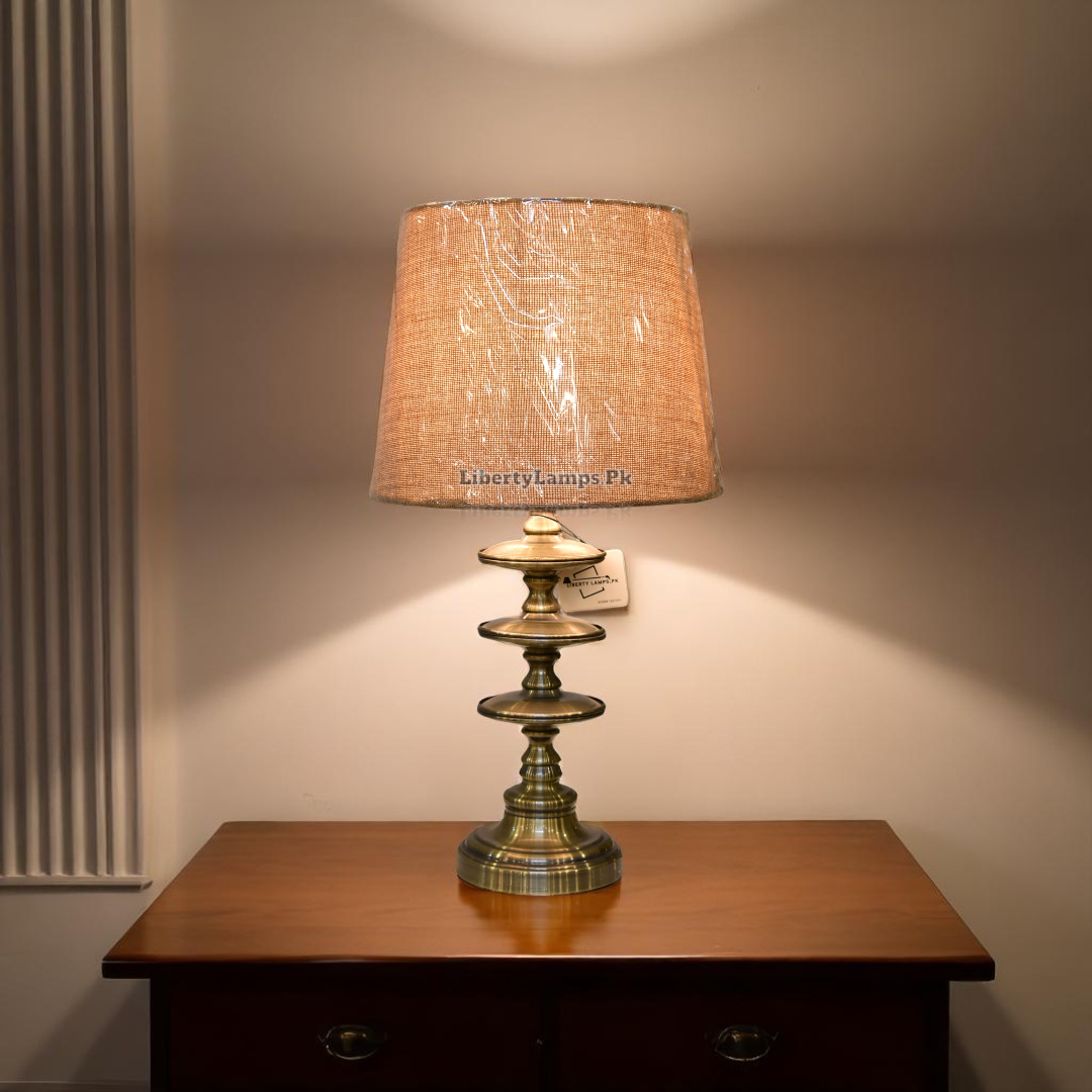 Urban Gleam – Metal Table Lamp (Pair)