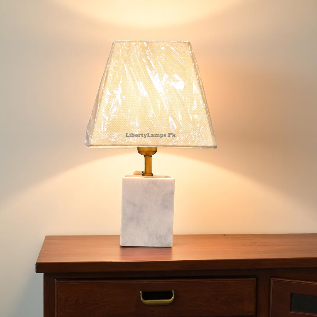 Stone Luxe – Marble Table Lamp (Pair)