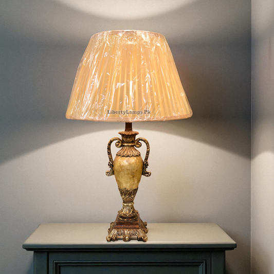 Anatolian Flow – Ryzen Fish Bone Turkish Table Lamp (Pair)