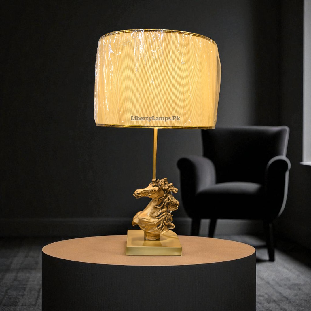 Galloping Grace – Ryzen Horse Table Lamp (Pair)