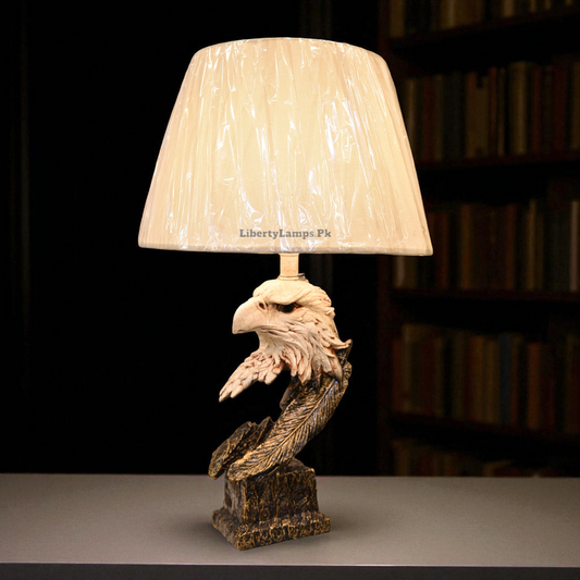 Majestic Soar – Eagle Sculpture Ryzen Table Lamp (Pair)