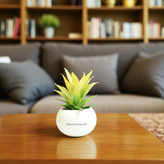 Mini Green Charm – Small Artificial Cactus Plant