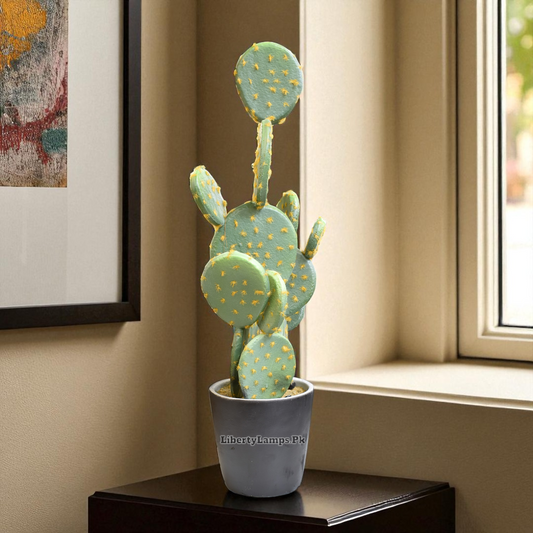 Desert Charm – Artificial Cactus Plant (21 Inch)