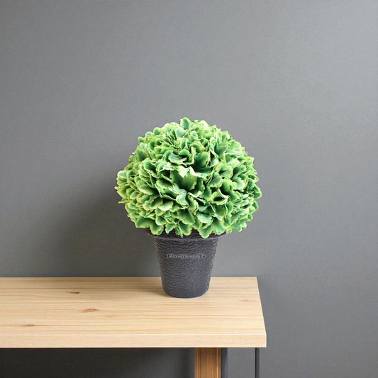 Fresh Leaf Accent – Green Artificial Plant (7 Inch)