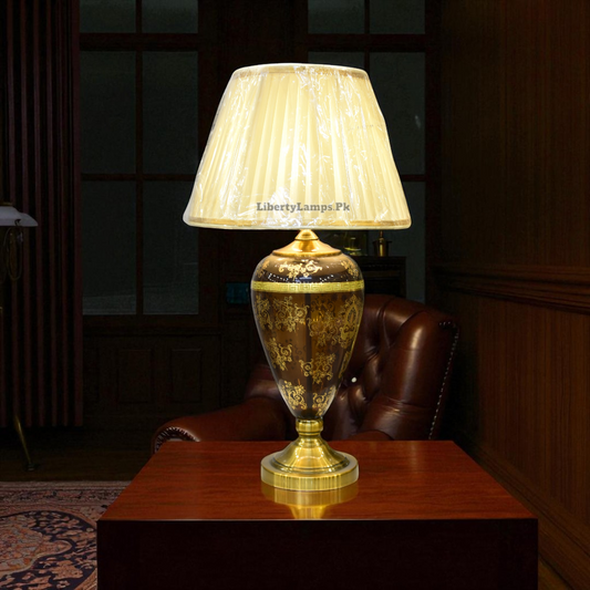 AuraPrint – Printed Glass Table Lamp (Pair)