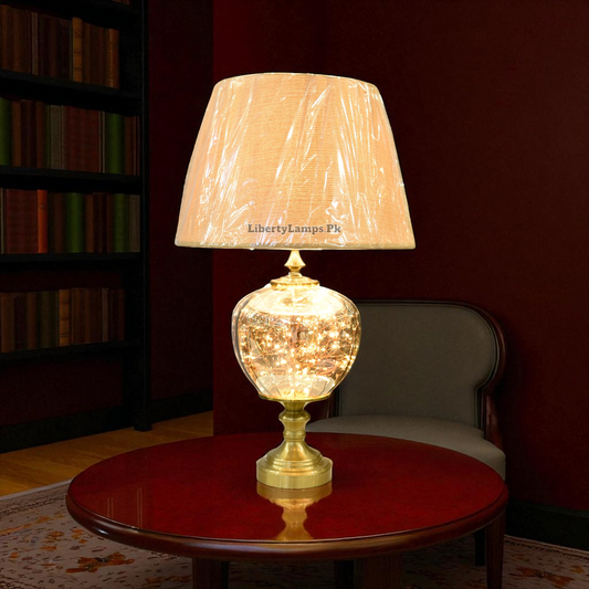 Twin Glow – Double Light Glass Table Lamp (Pair)