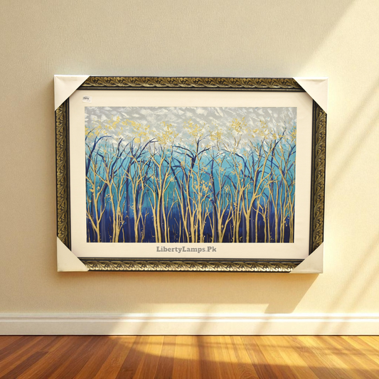 Floral Oil Painting on Canvas (Single)