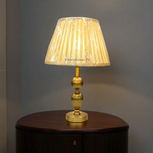 Slate Edge – Metal Table Lamps (Pair)