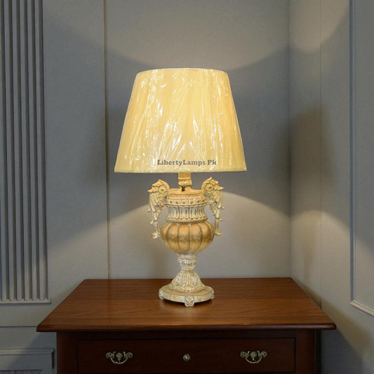 Ryzen Glow – Sculpted Table Lamps (Pair)