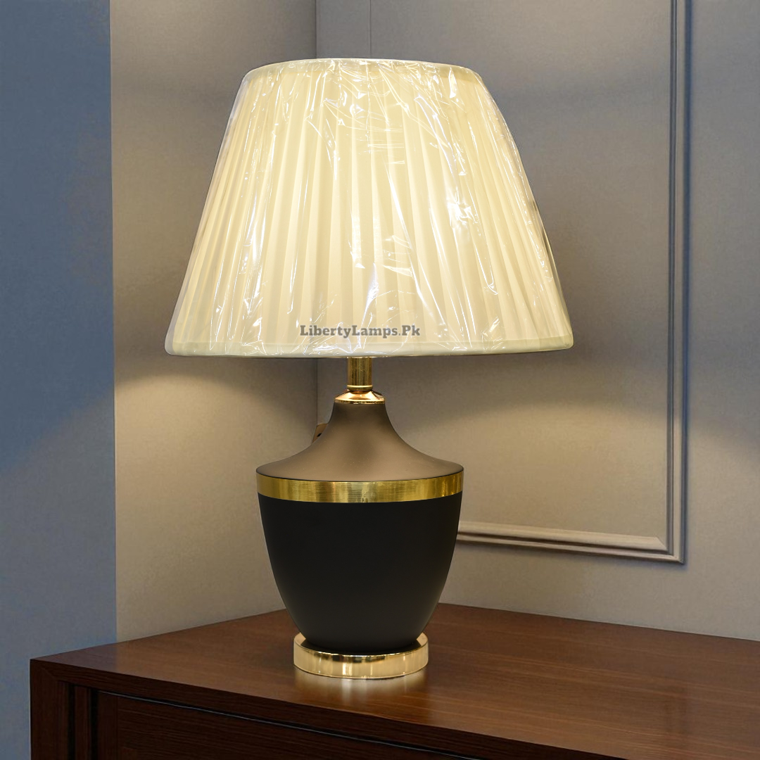 Opaline Glow Porcelain Table Lamp (Pair)