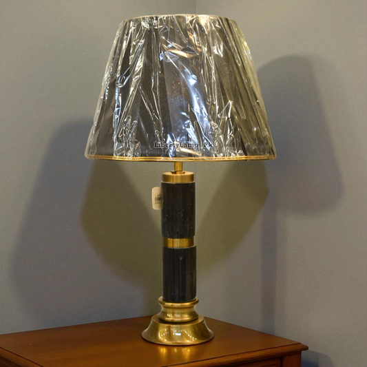 Opaline Glow Porcelain Lamp (Pair)