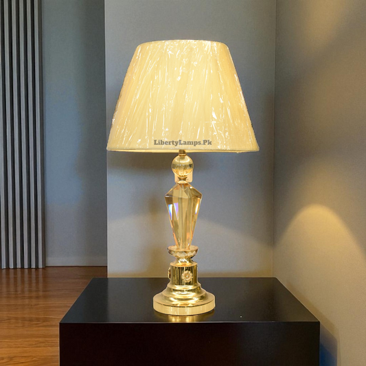 Aurora Gleam Crystal Table Lamp (Pair)