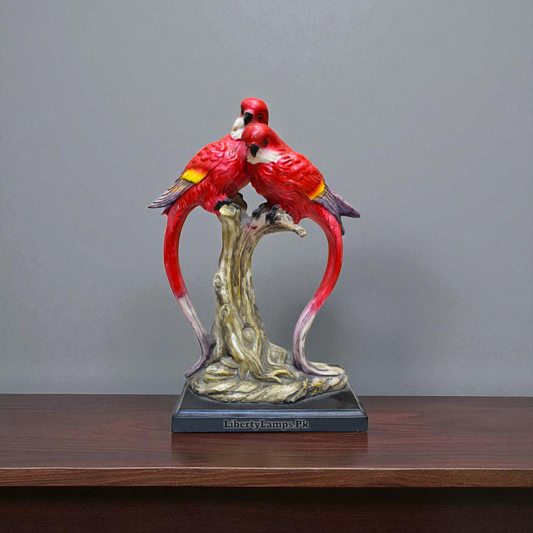 Golden Tropical Parrot Decoration Piece (Single)