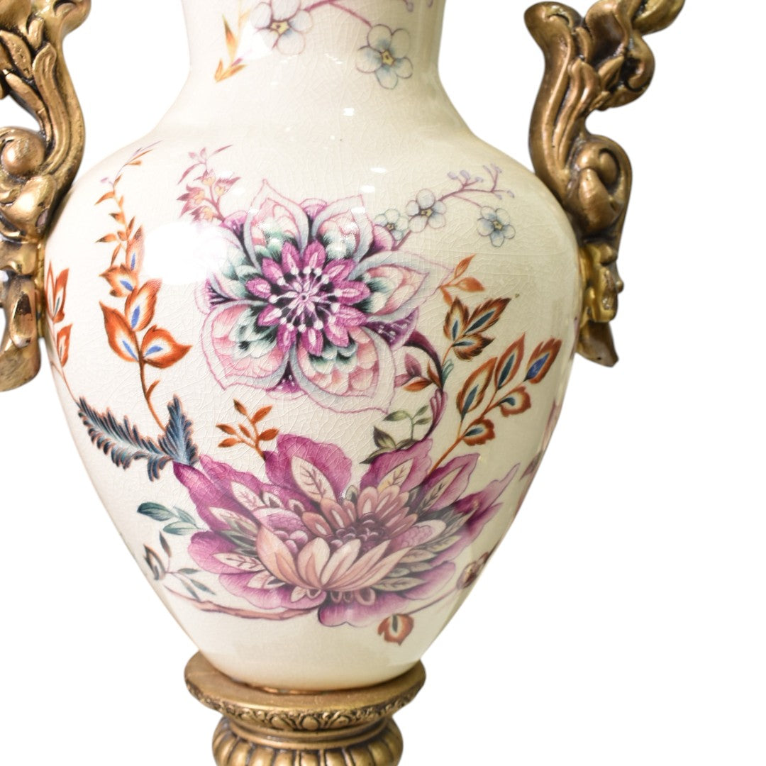 Fishbone Ceramic Vase (Single)